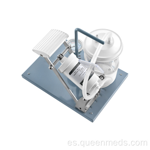 Equipo dental portátil Máquina de succión médica tipo pedal